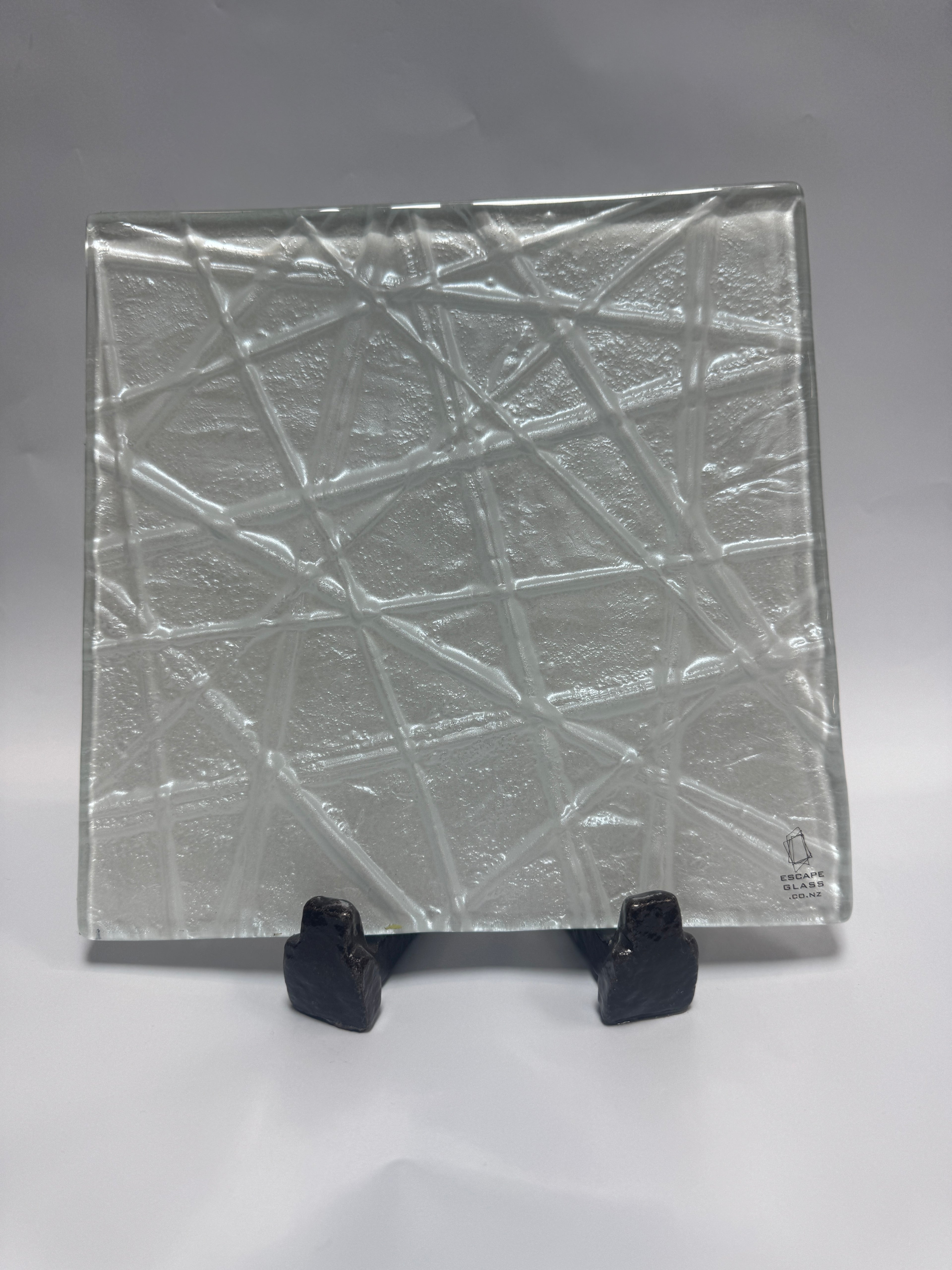 30cm Square Platter - Rope Pattern