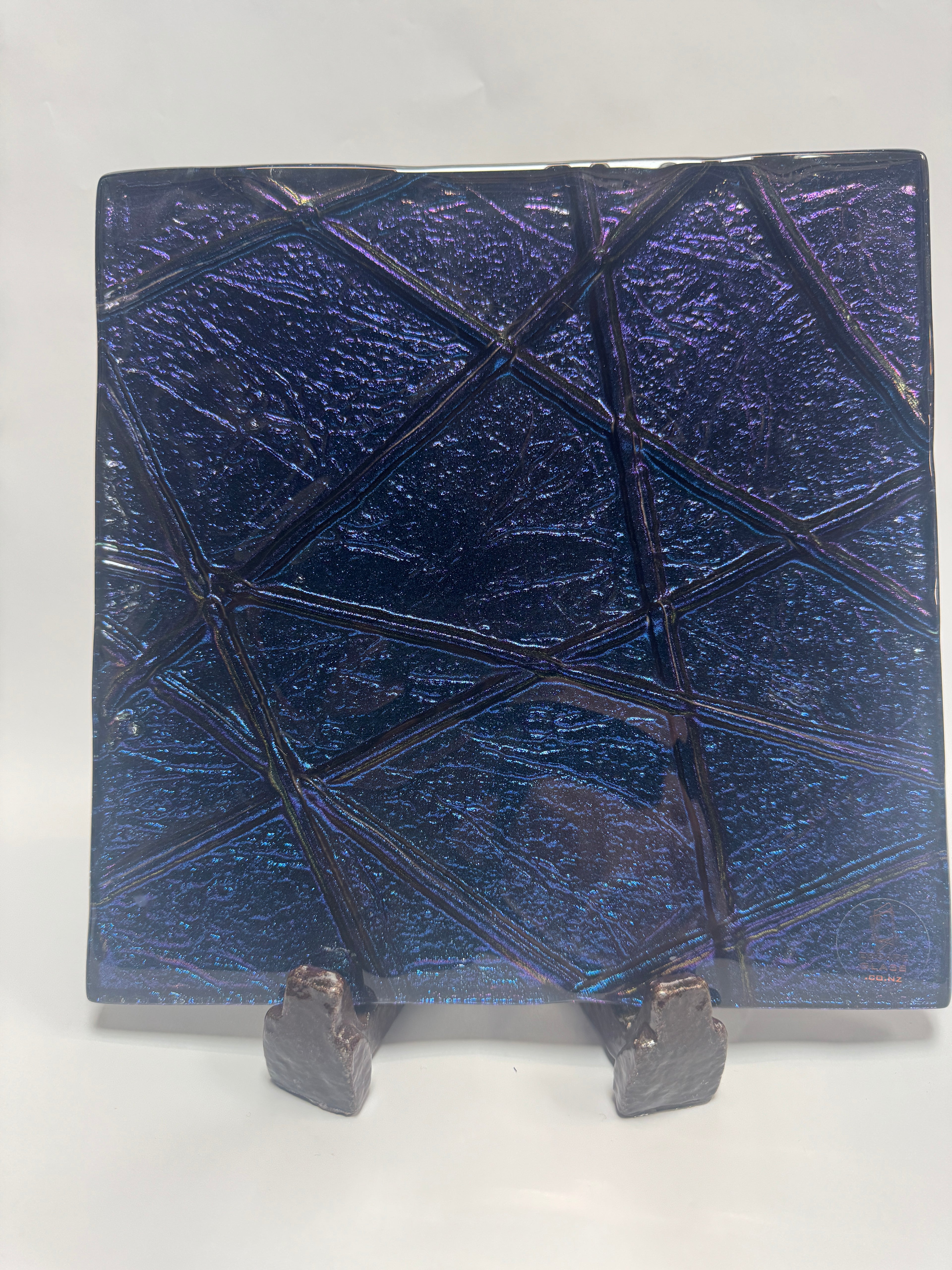 30cm Square Platter - Rope Pattern
