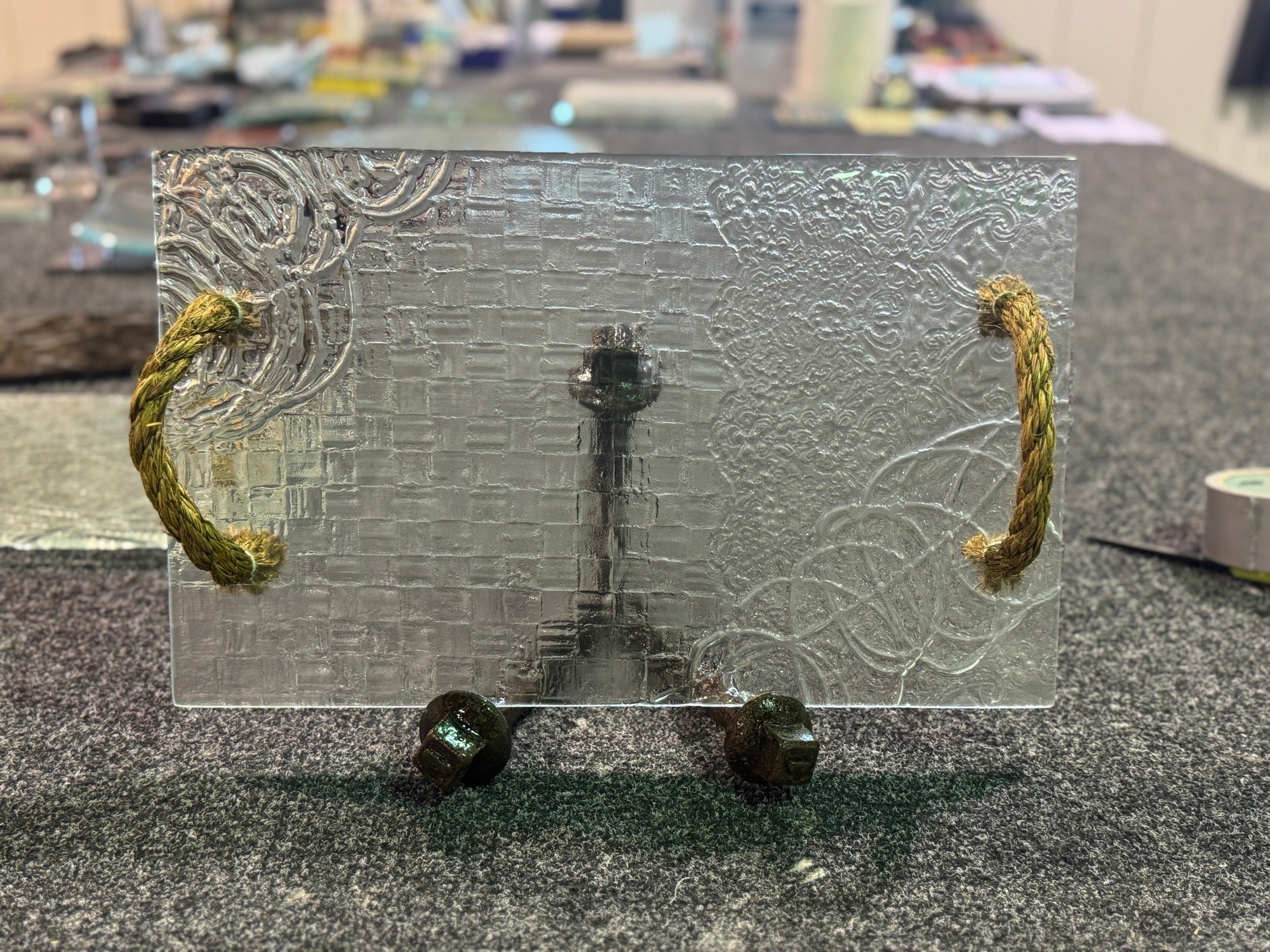 Small Rope Handle - Clear