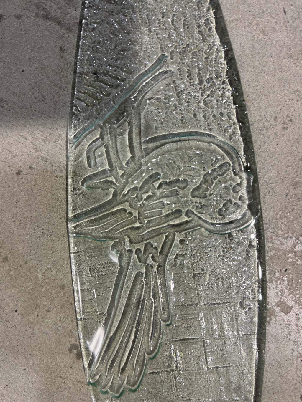 Medium Fantail Waka - Clear