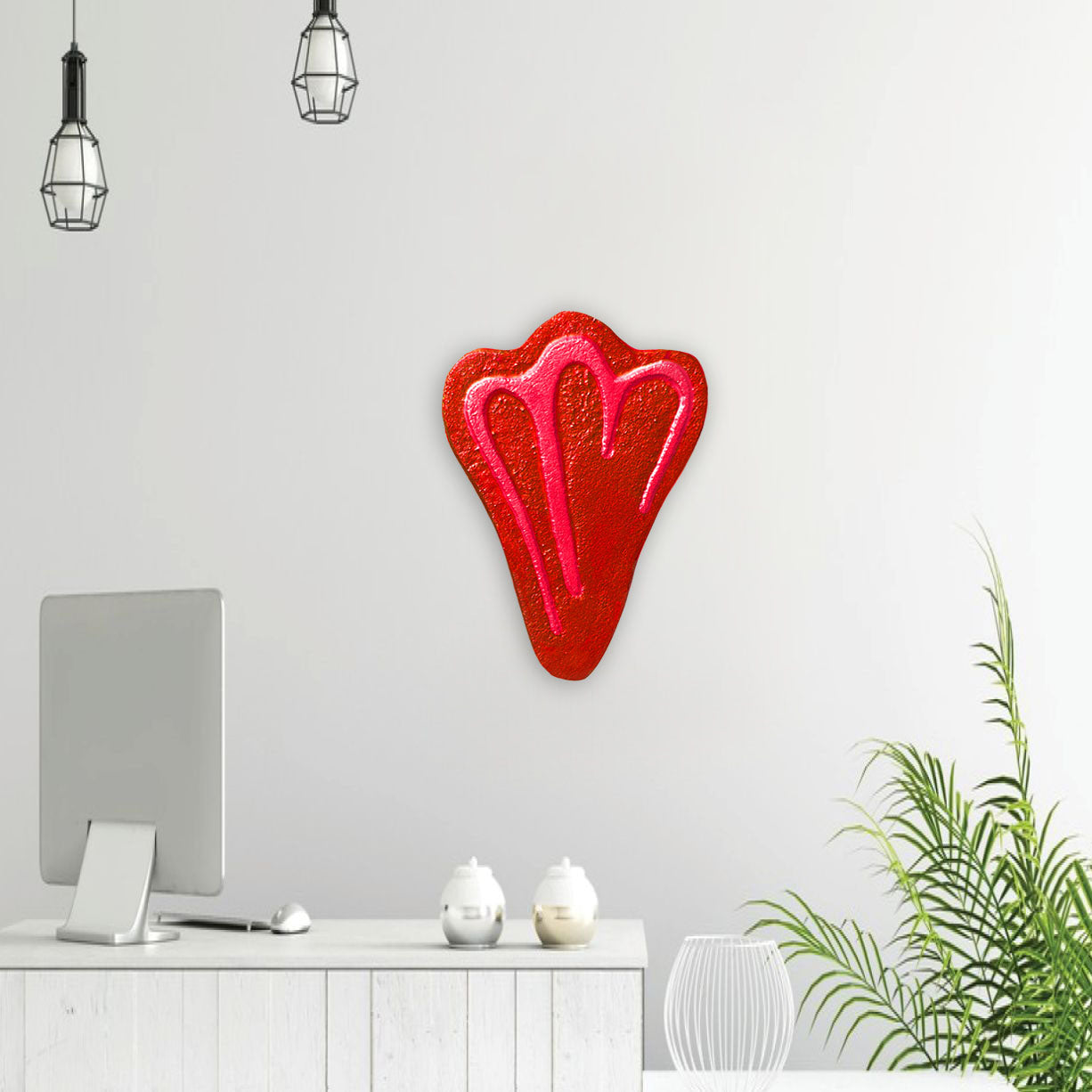 Jet Plane Shaped Wall Art
