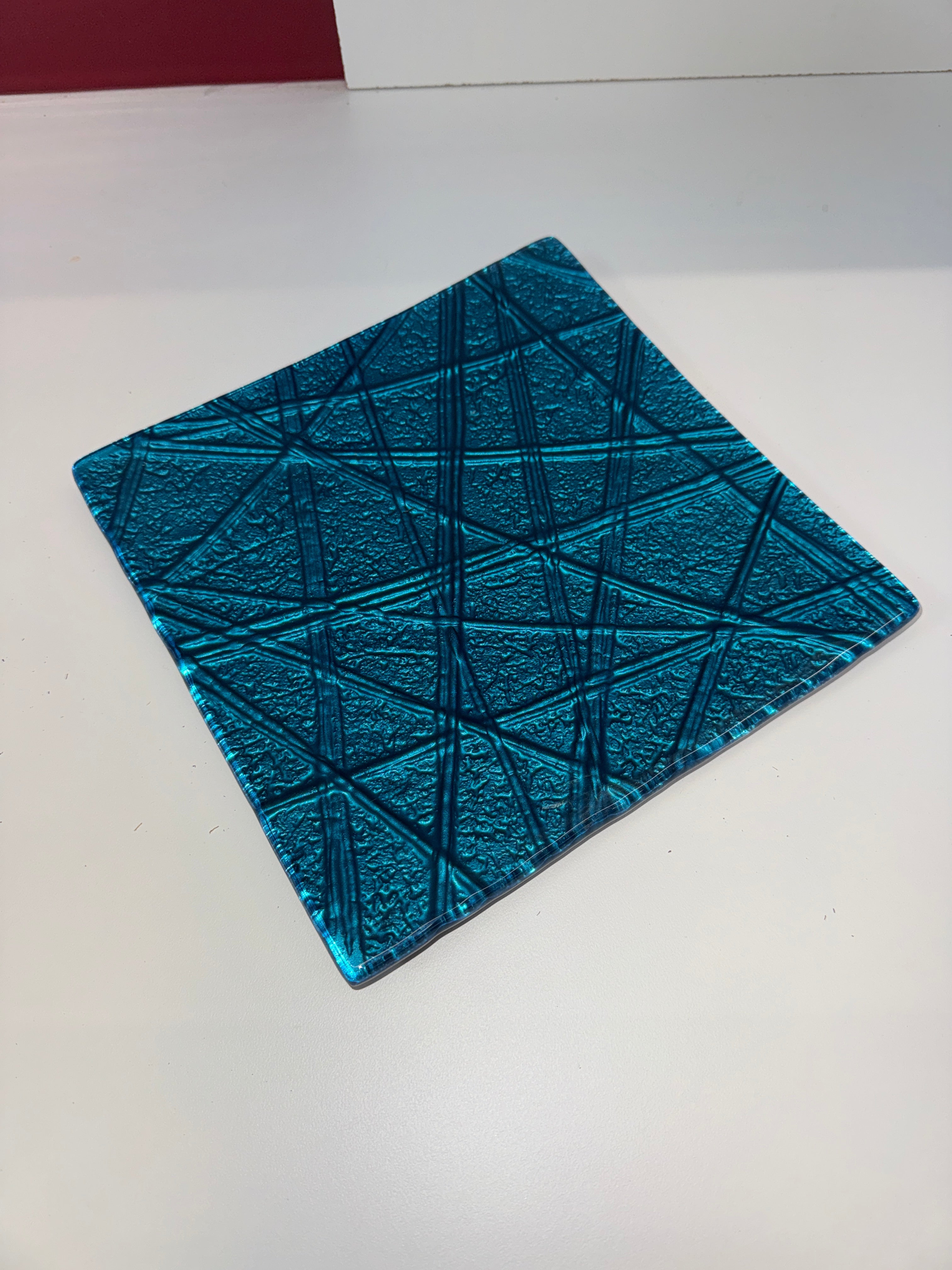 30cm Square Platter - Rope Pattern