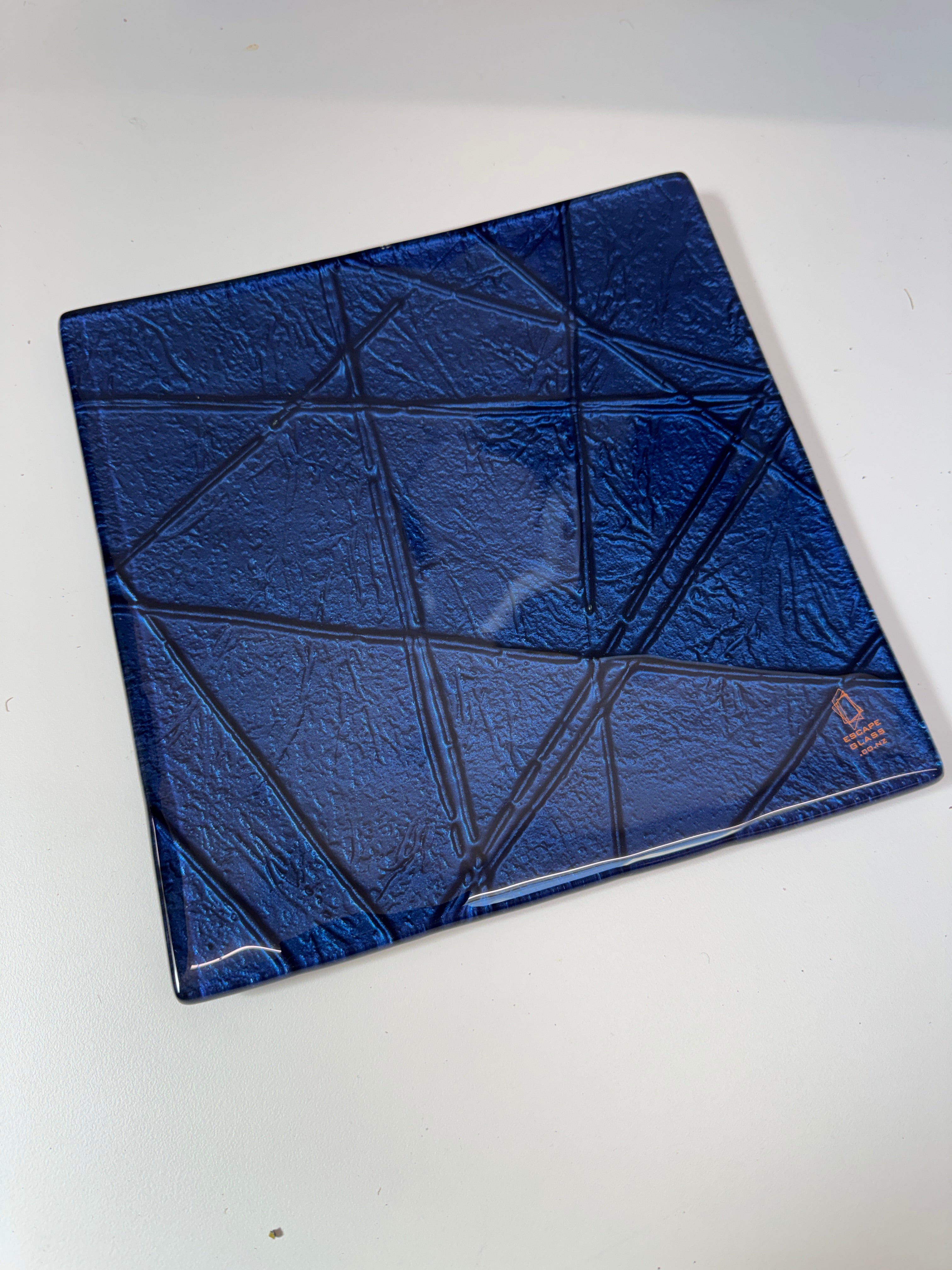 30cm Square Platter - Rope Pattern