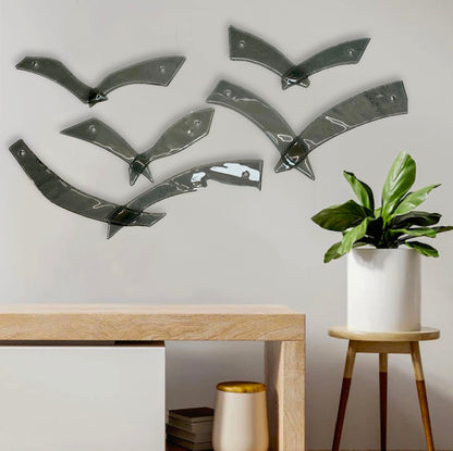 Glass Seabirds - Seagulls wall art