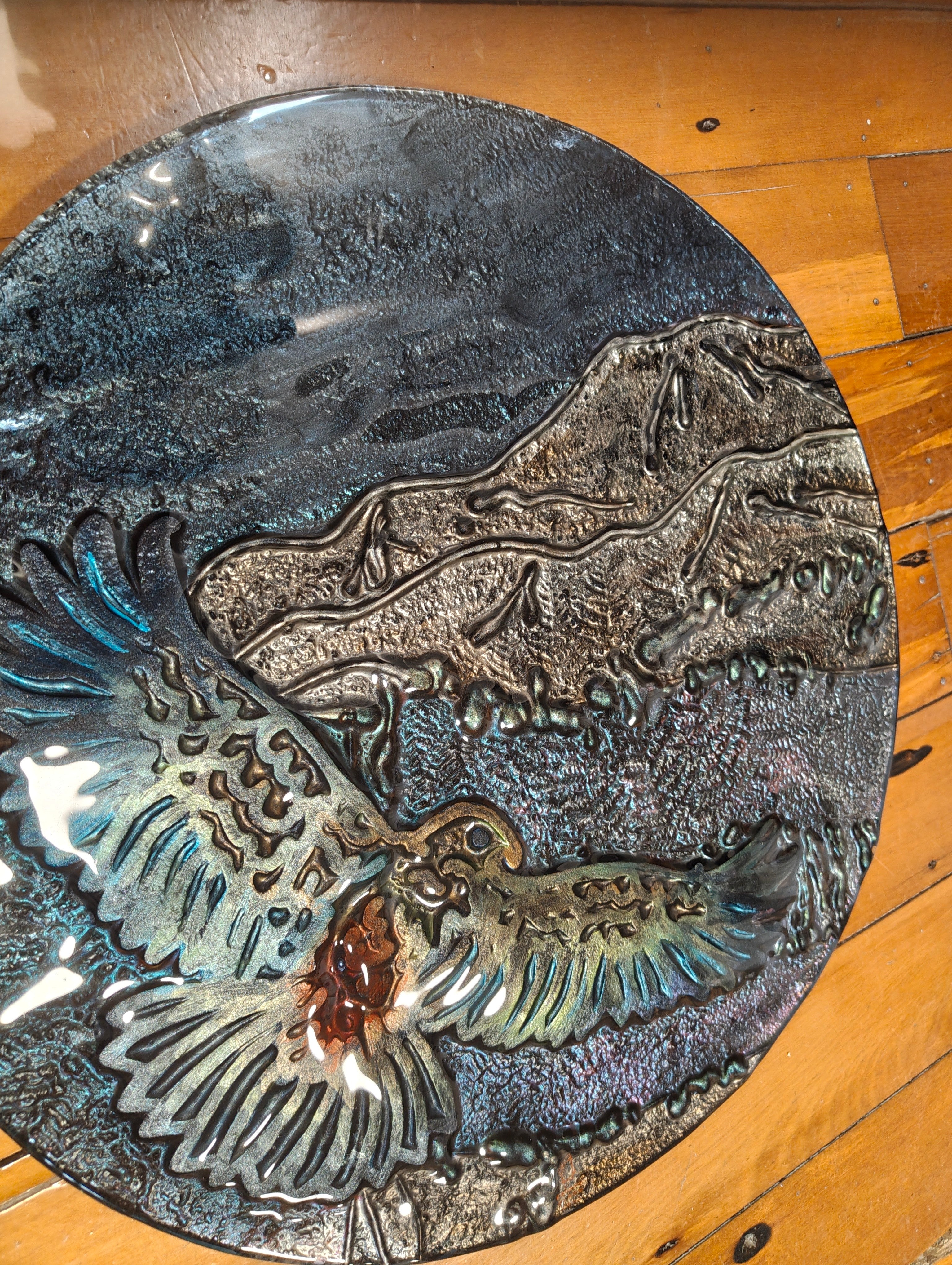 Kaitiaki (Guardian) of the Mountains - Disc Art
