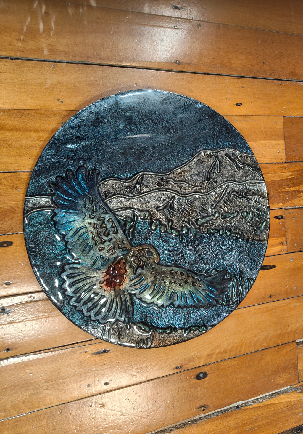 Kaitiaki (Guardian) of the Mountains - Disc Art