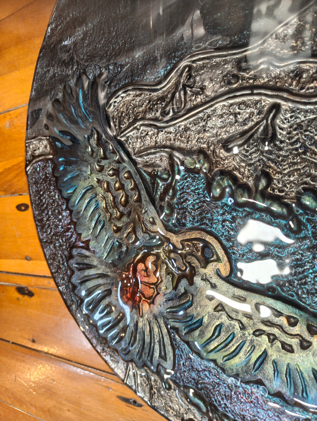 Kaitiaki (Guardian) of the Mountains - Disc Art