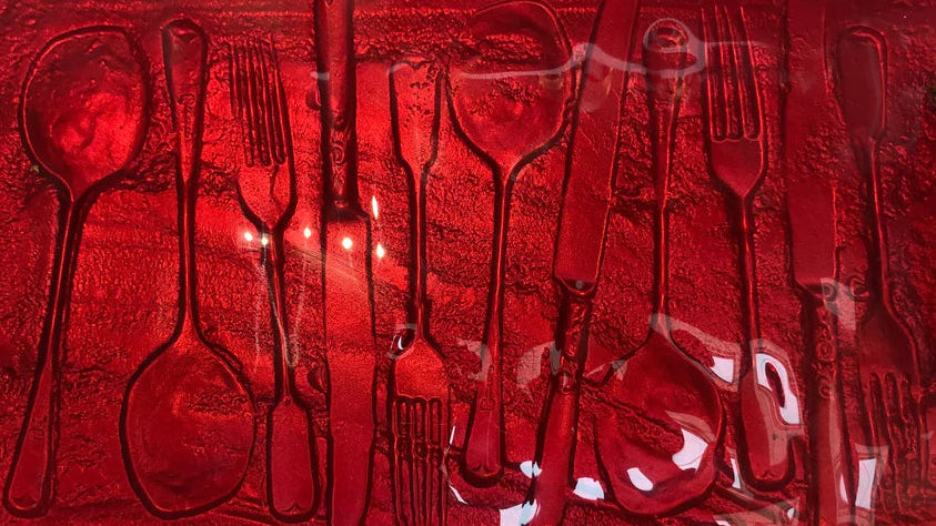 Large Hand Held - Cutlery (no images to show in this platter and pattern, please see other patterns)