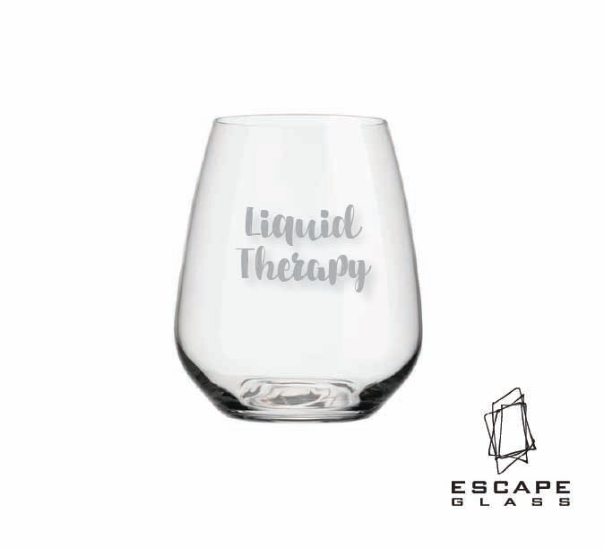 Designed Stemless Wine Glass / Tumbler