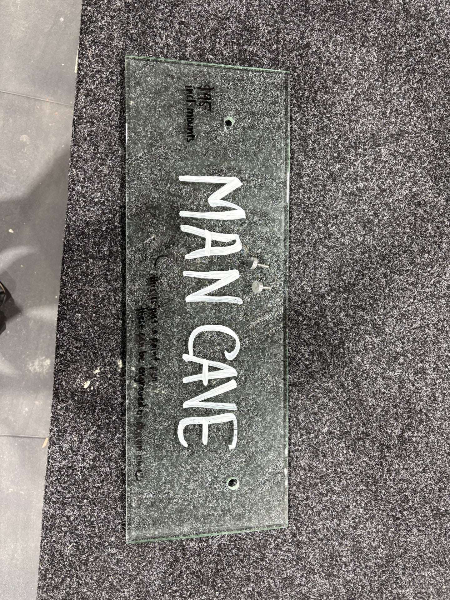 Garage Sale Clear Freescape Plaque