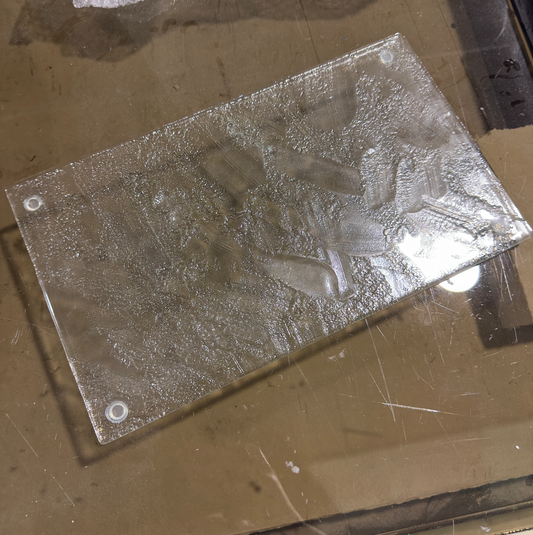 Clear Freescape Platter/hot plate