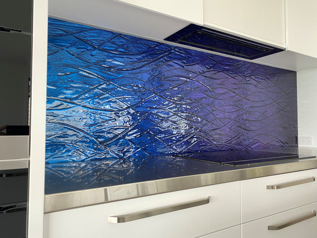 Slumped Glass - Logic - 76.5x40cm - #169