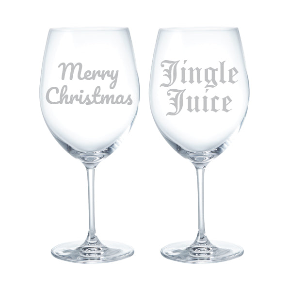 Christmas Wine Glasses