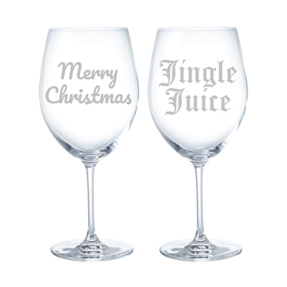 Christmas Wine Glasses