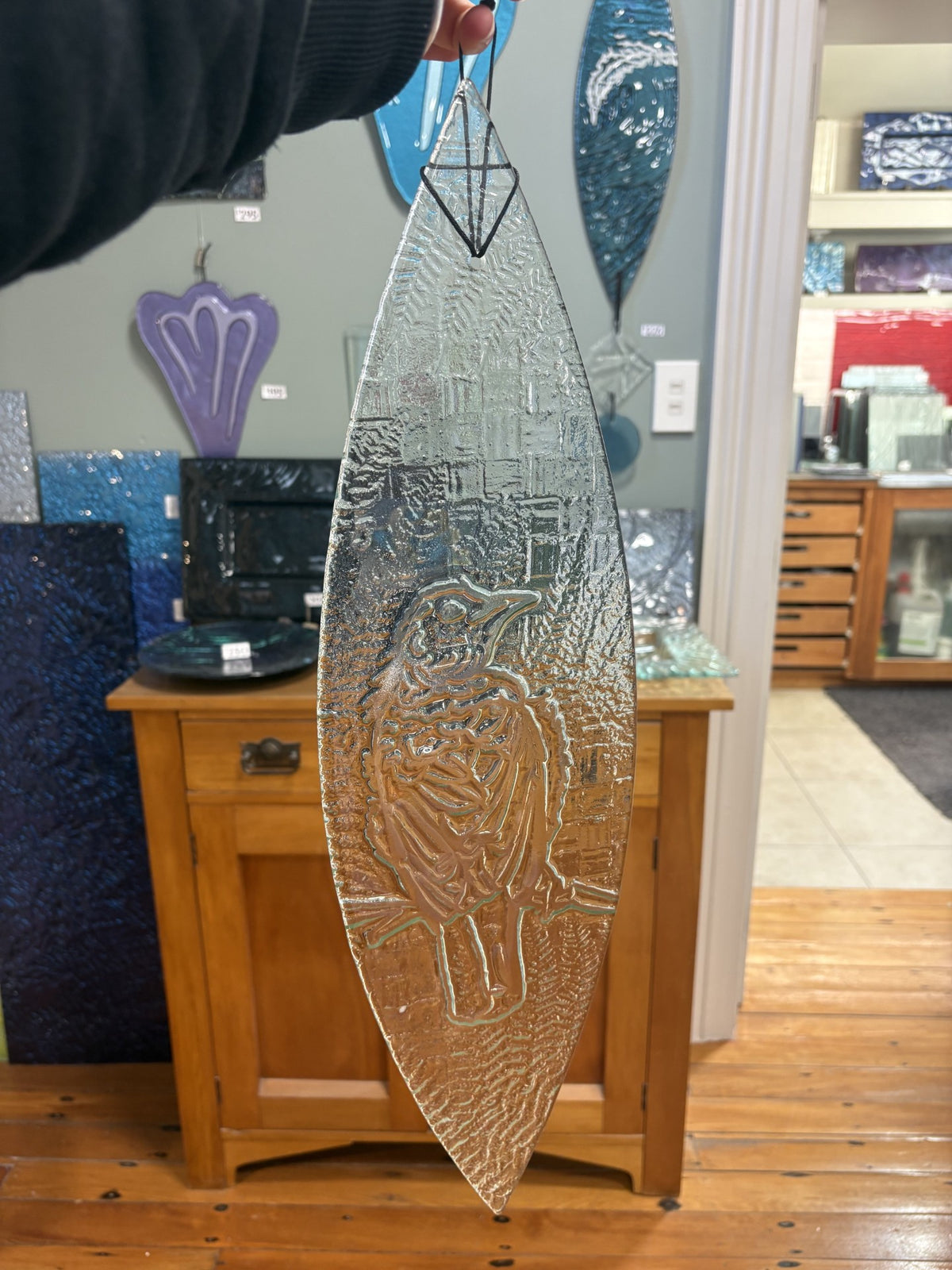 Garage Sale - Large Waka Clear Tui