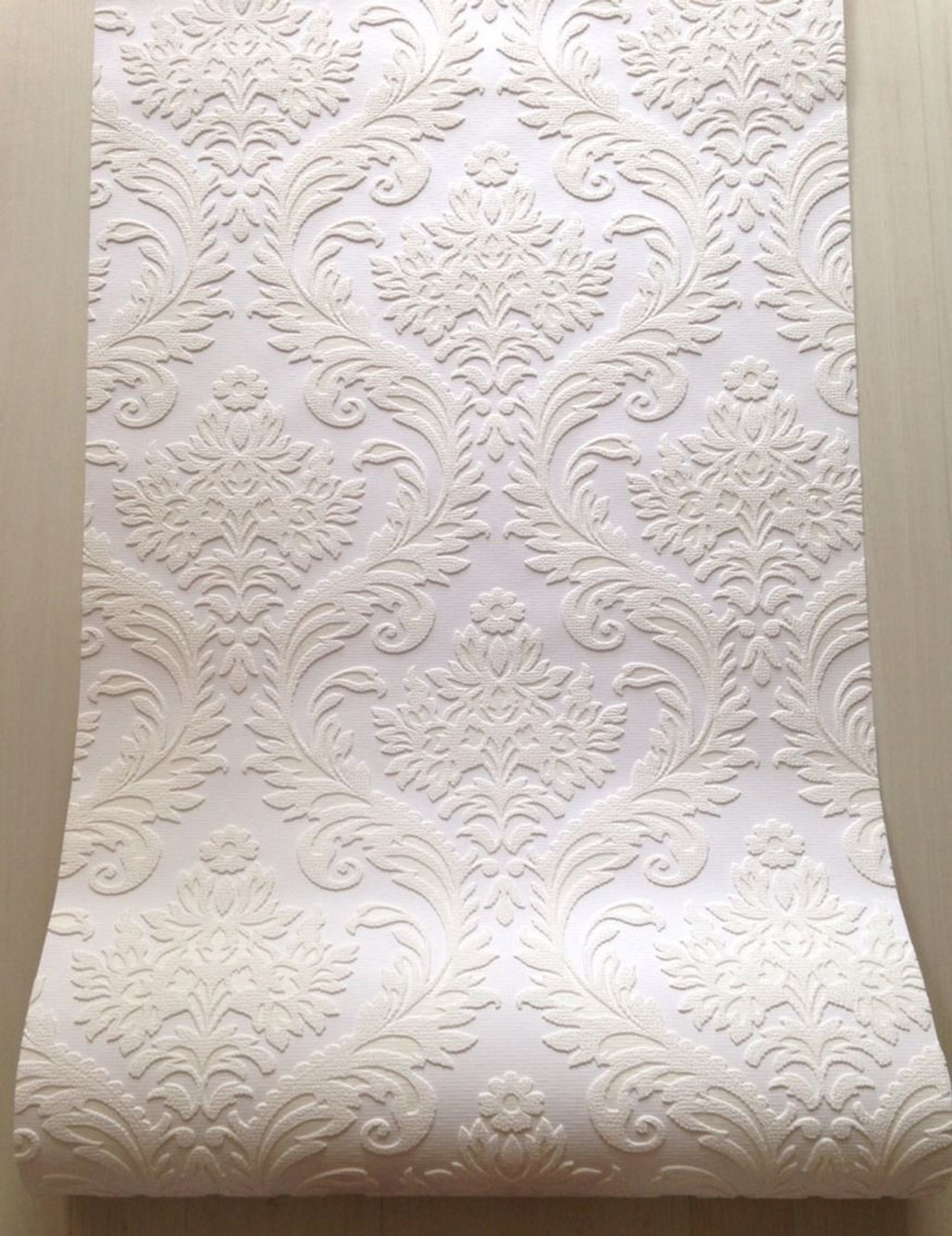 Anaglypta - High Trad Damask Glass Sample