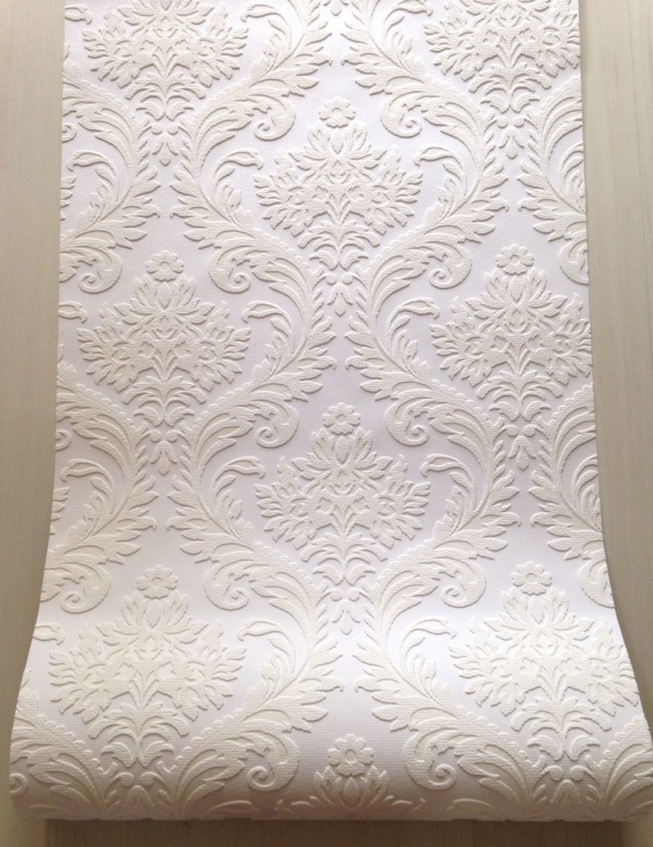 Anaglypta - High Trad Damask Glass Sample