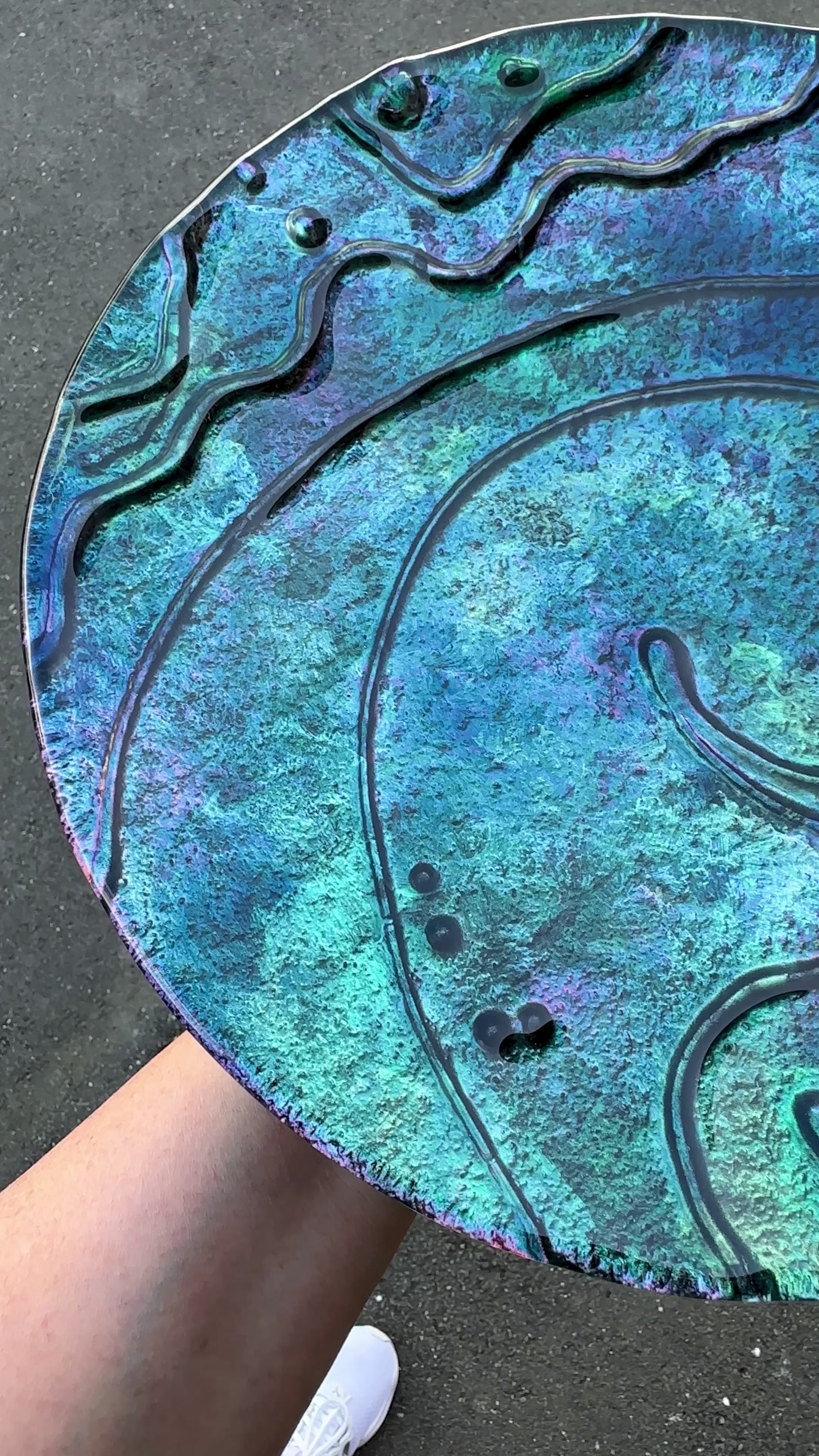 Paua Bowl - 30cm