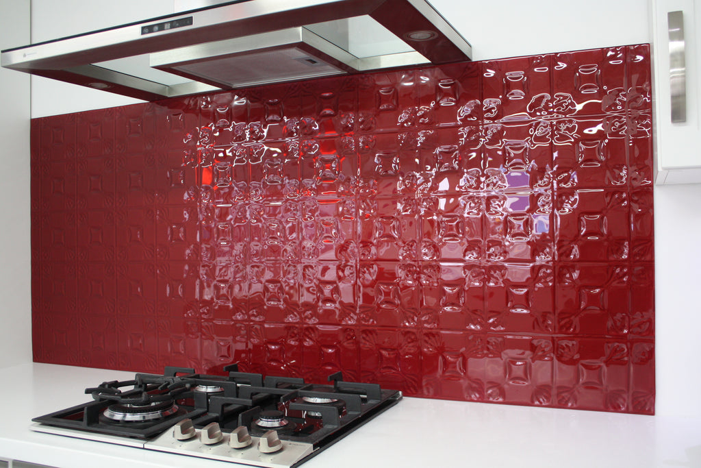 Pressed Tin B - Evans - Glass Sample