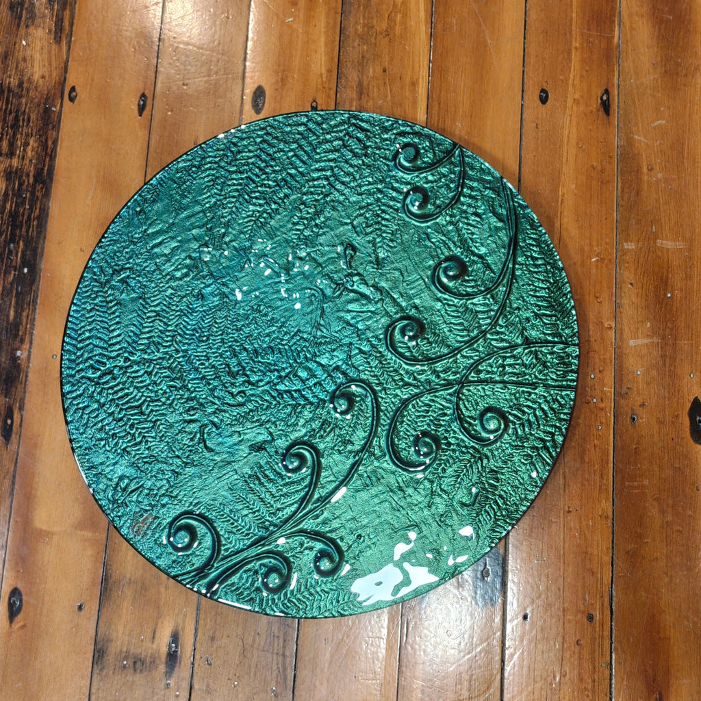 Lazy Susan - 45cm dia - Koru and Fern