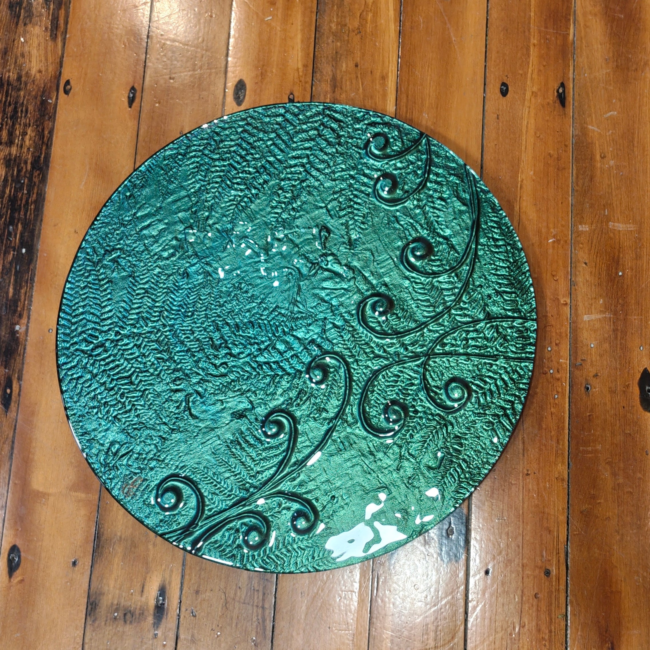 Lazy Susan - 45cm dia - Koru and Fern