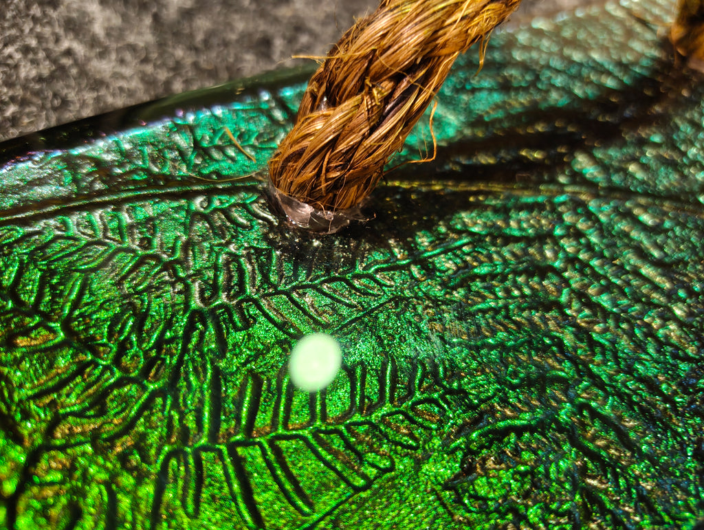 Large Rope Handle - koru fern