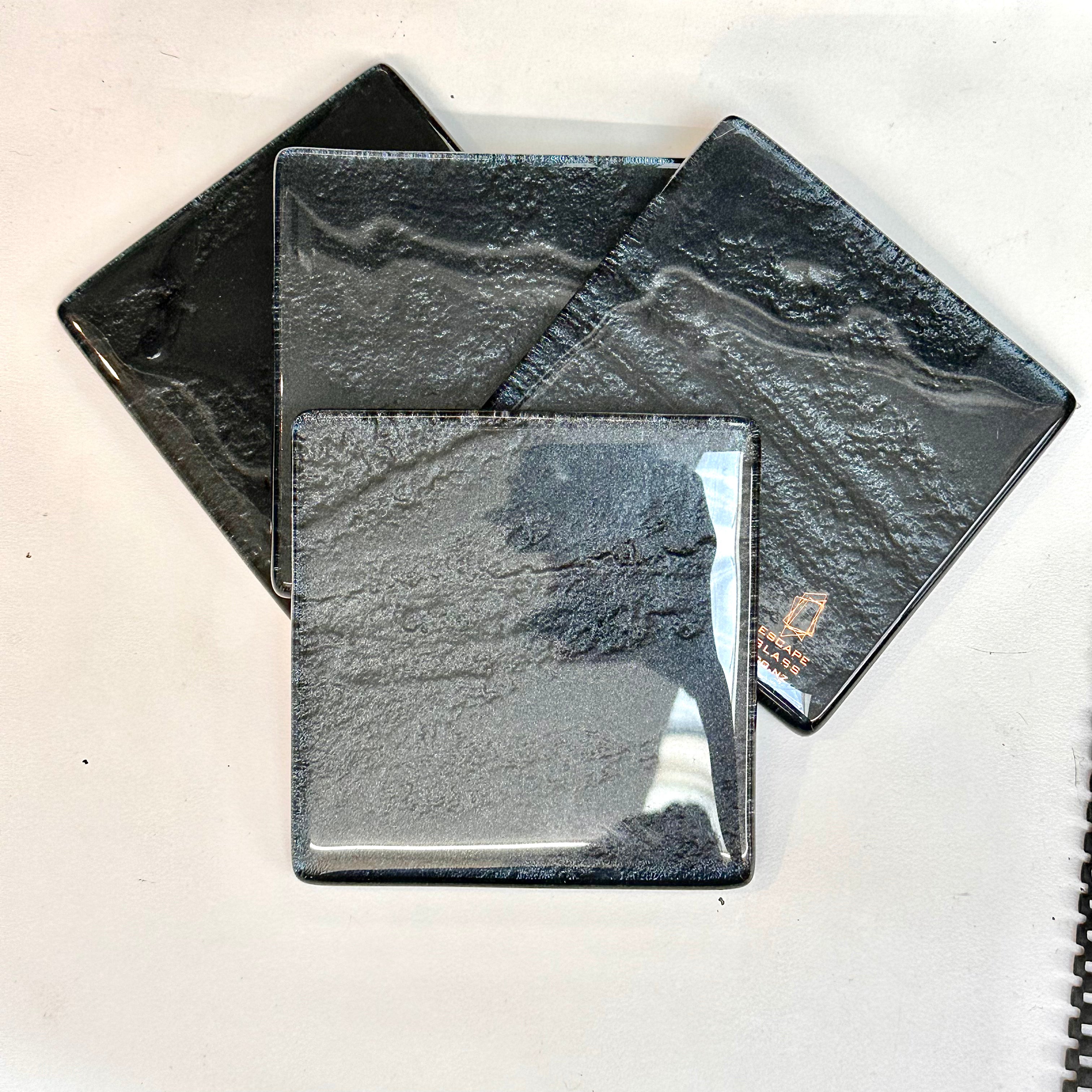 Freescape set of 4 coasters Black 