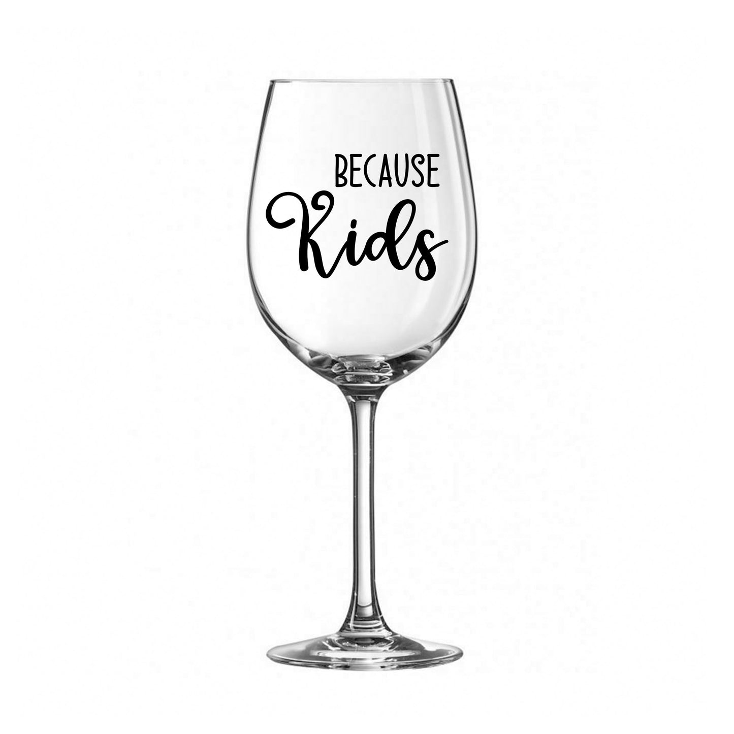 Engraved Wine Glass - Custom 