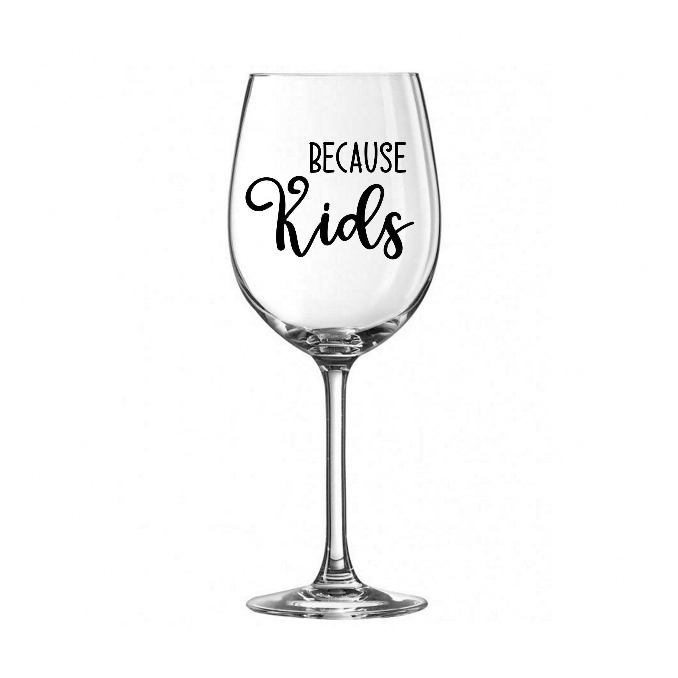 Engraved Wine Glass - Custom 
