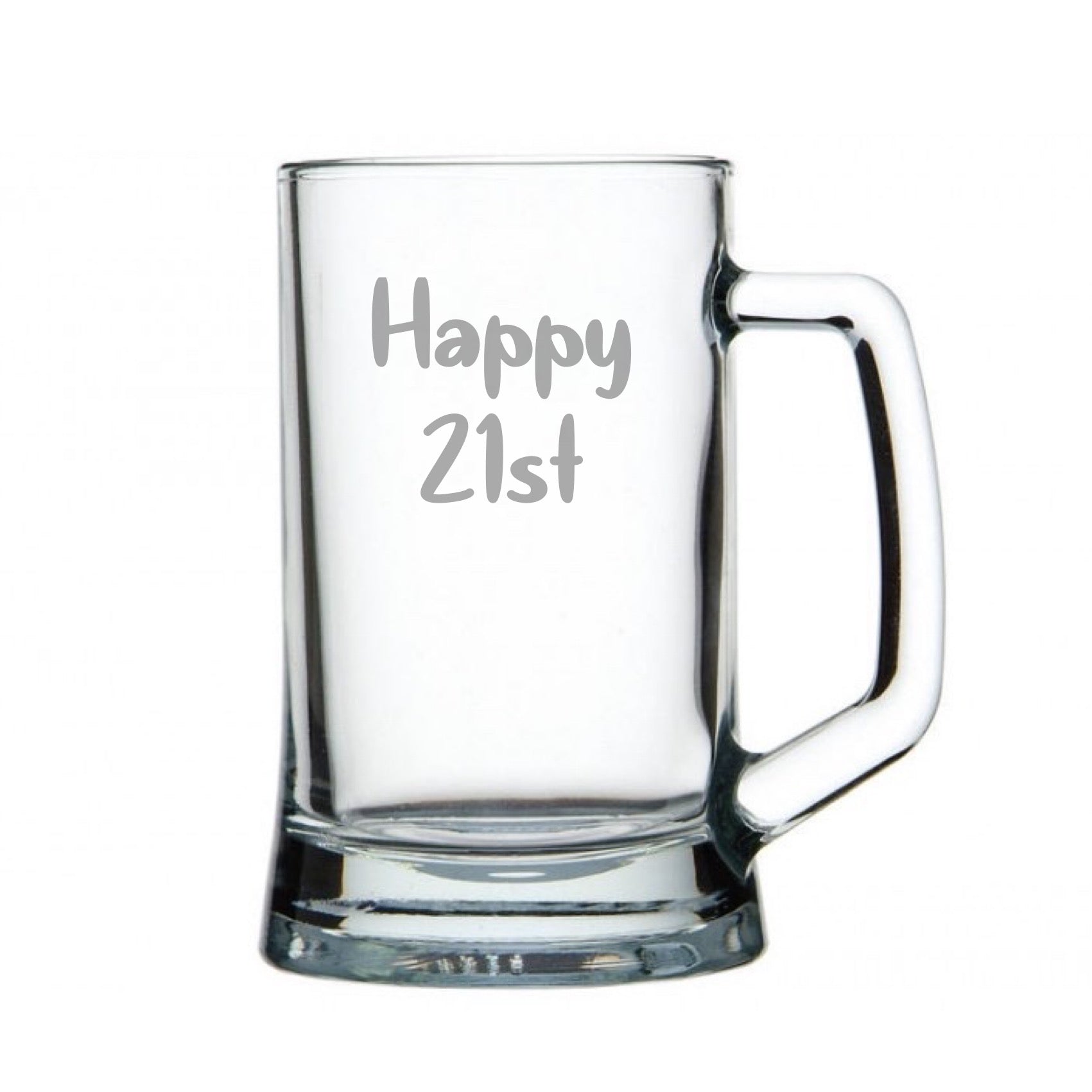 21st Birthday Custom Engraved Beer Handle