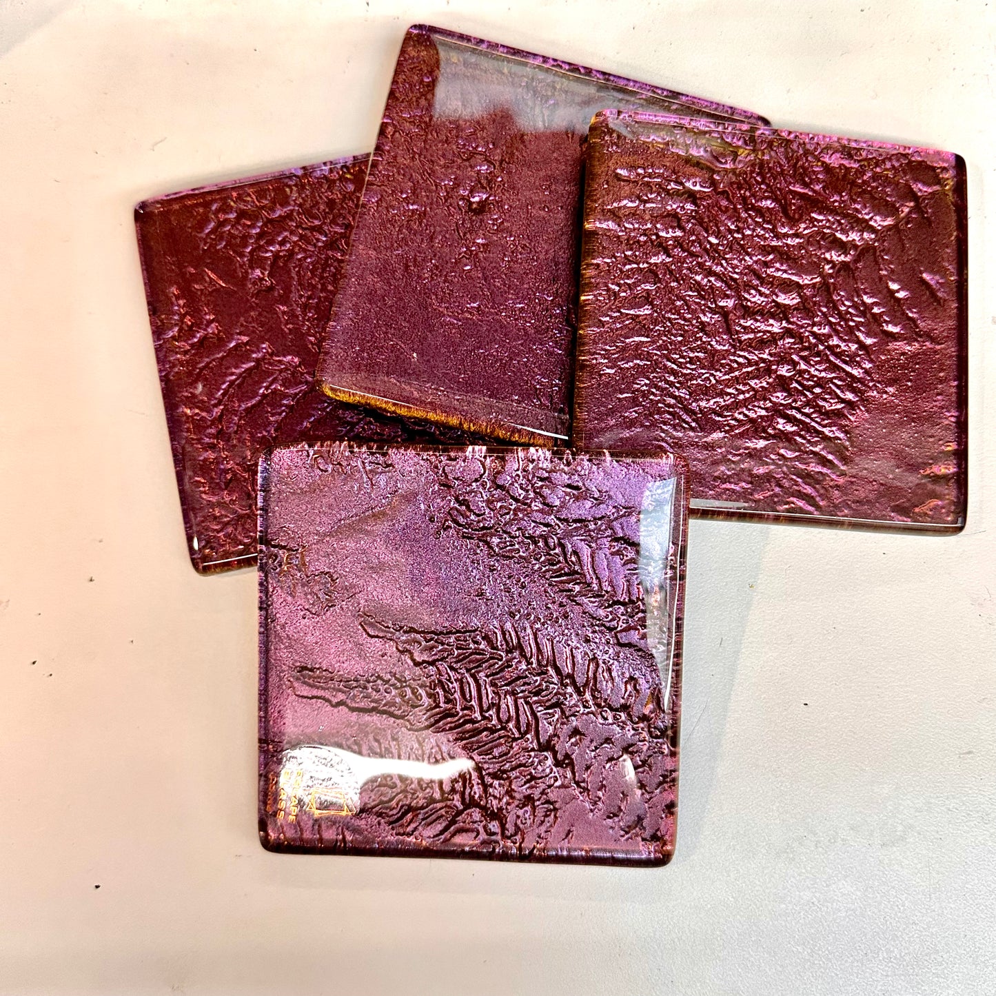 Flax and Fern set of 4 coasters Sundance