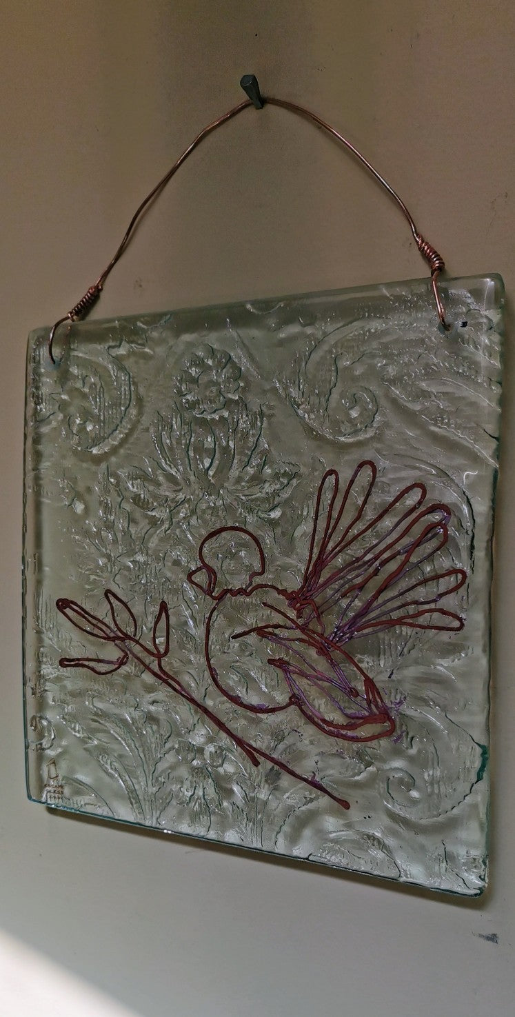 Copper Fantail - Small Wall Art