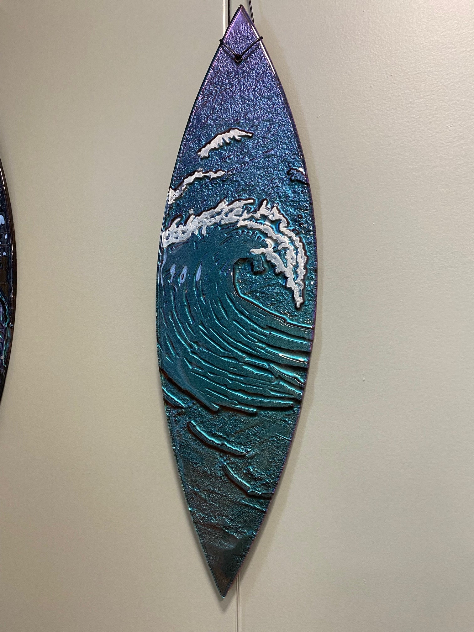 Wave - Wall Art - Large Surfboard