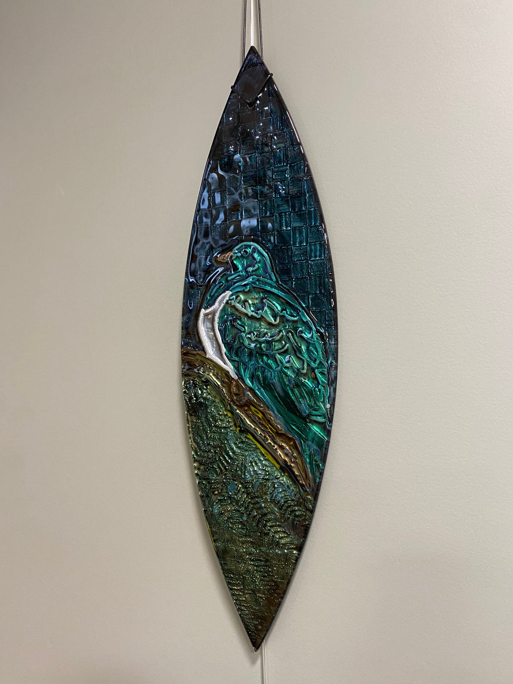 Wood Pidgeon (Kereru) - Wall Art - Multi Coloured Waka