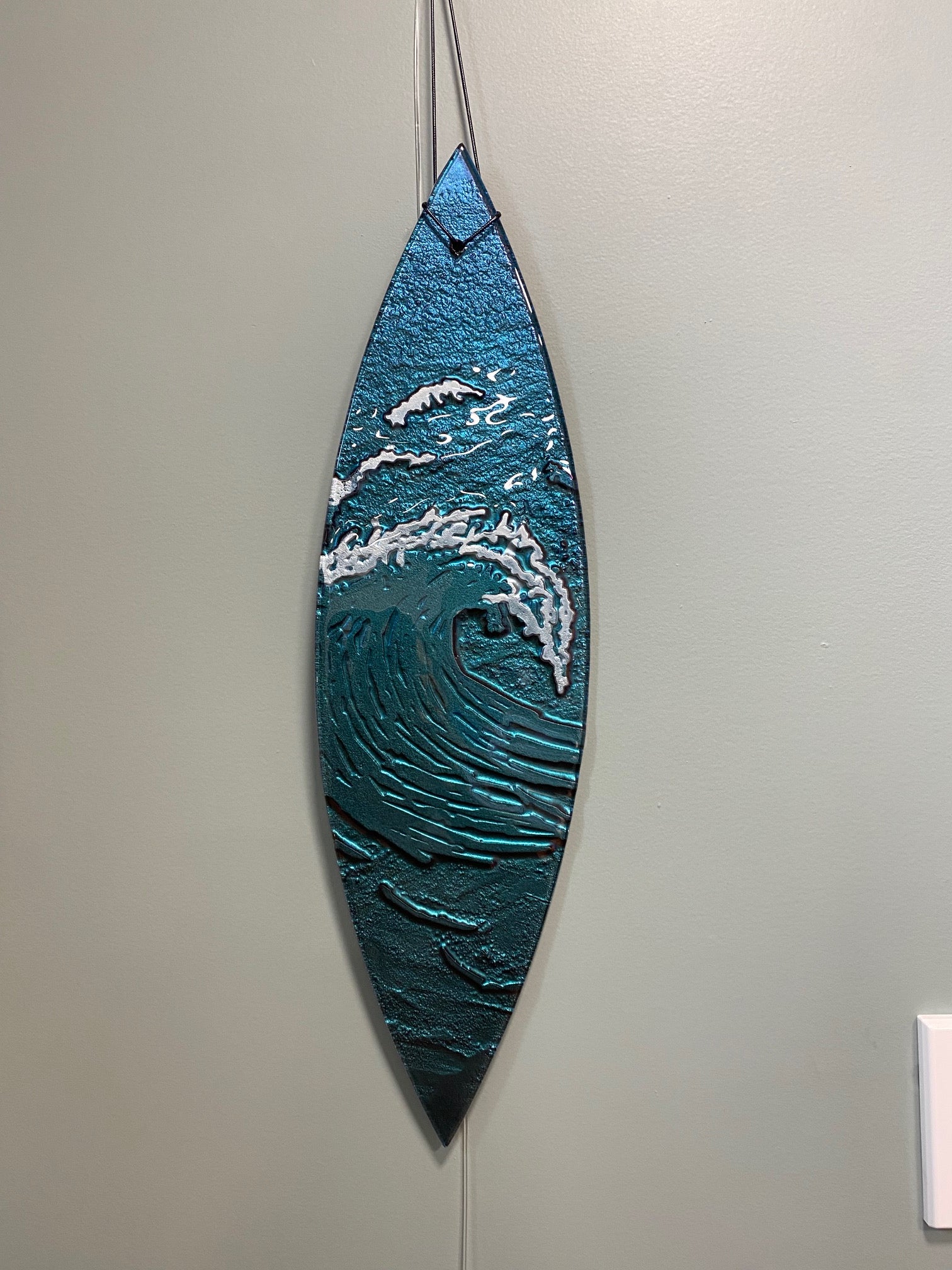 Wave - Wall Art - Large Surfboard