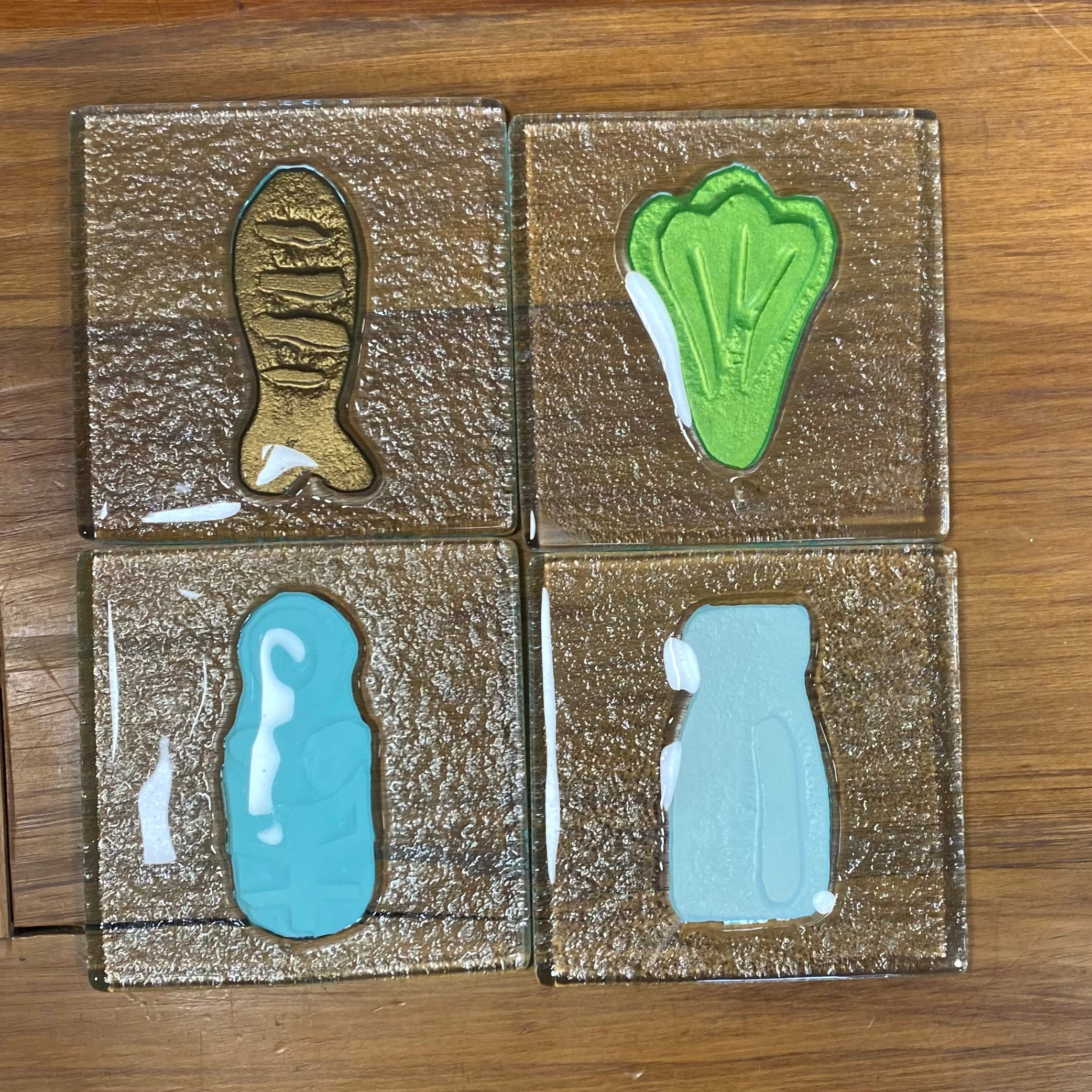 Kiwiana NZ Lolly Series - coasters - Set of 4