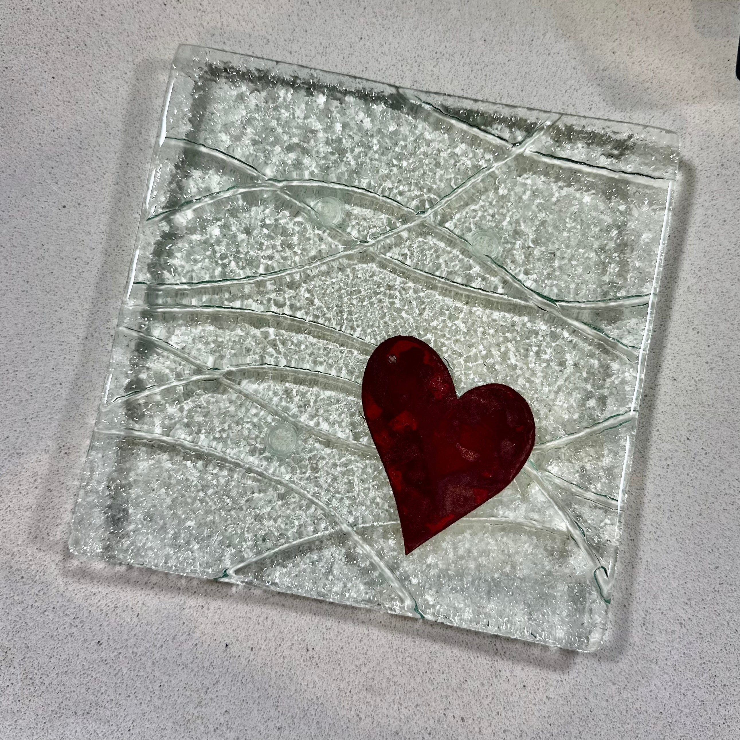 Copper Heart Conformity - Small Square