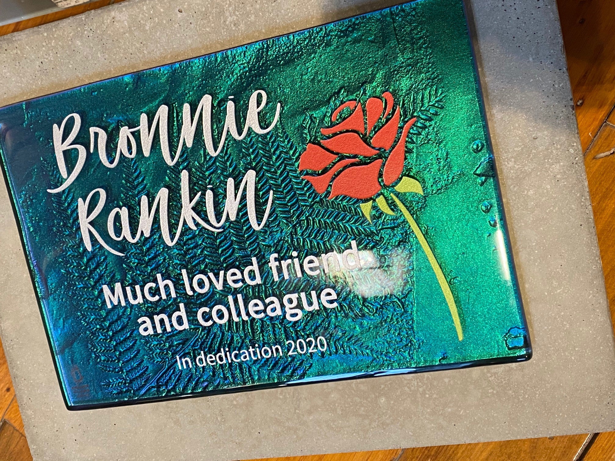 Custom Etched Image