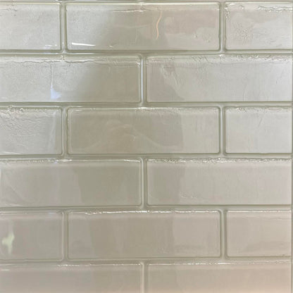 Subscape - Subway Tile style Slumped Glass Splashback