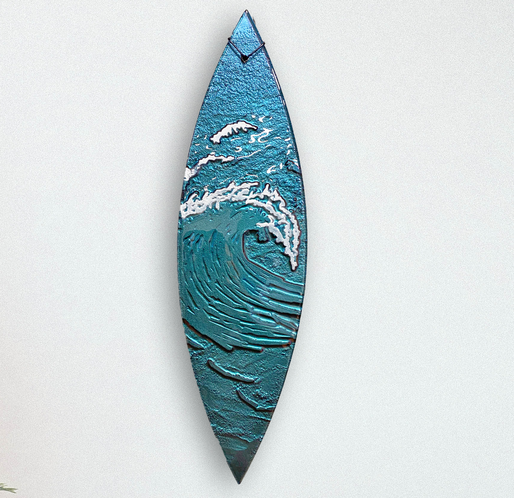 Wave - Wall Art - Large Surfboard