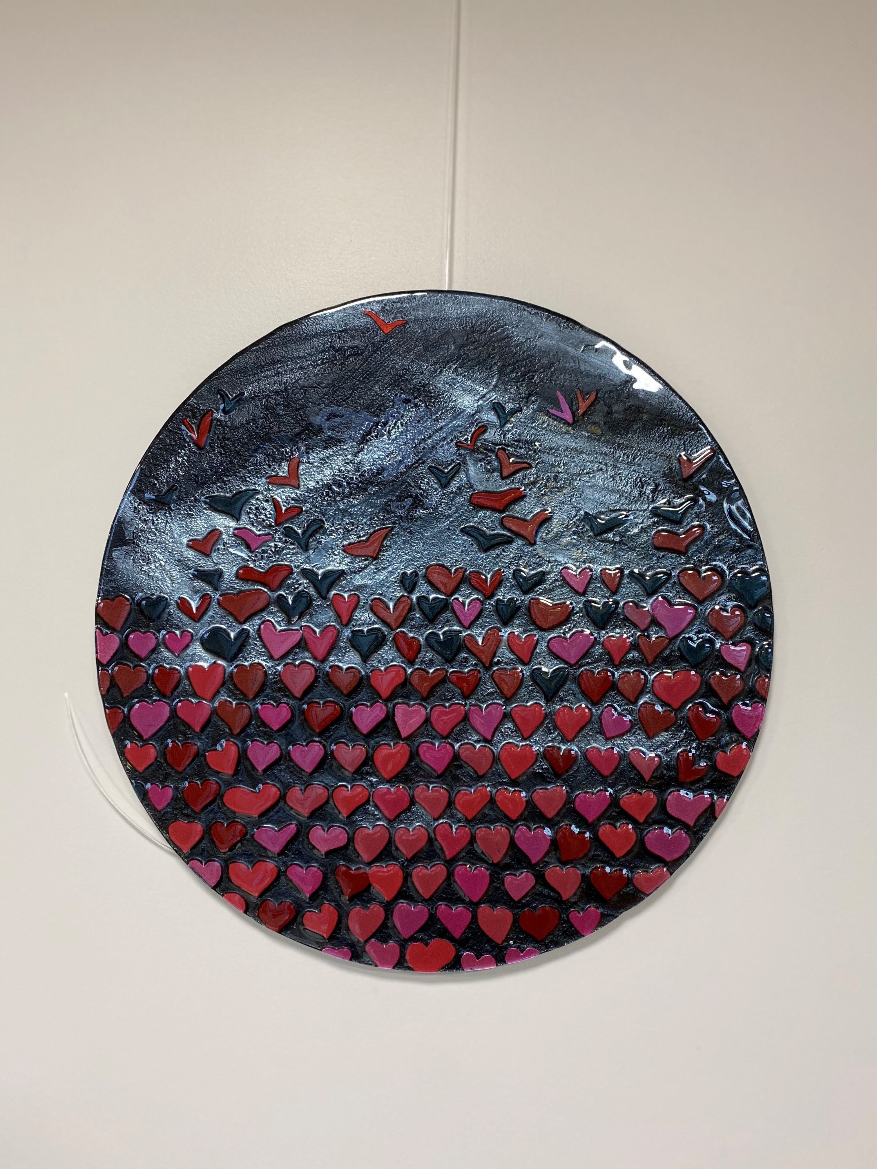 Hearts to birds Disc Art
