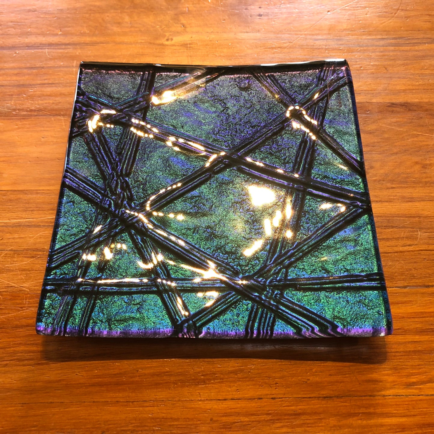 Kaleidoscope (Paua) Square - 20cm