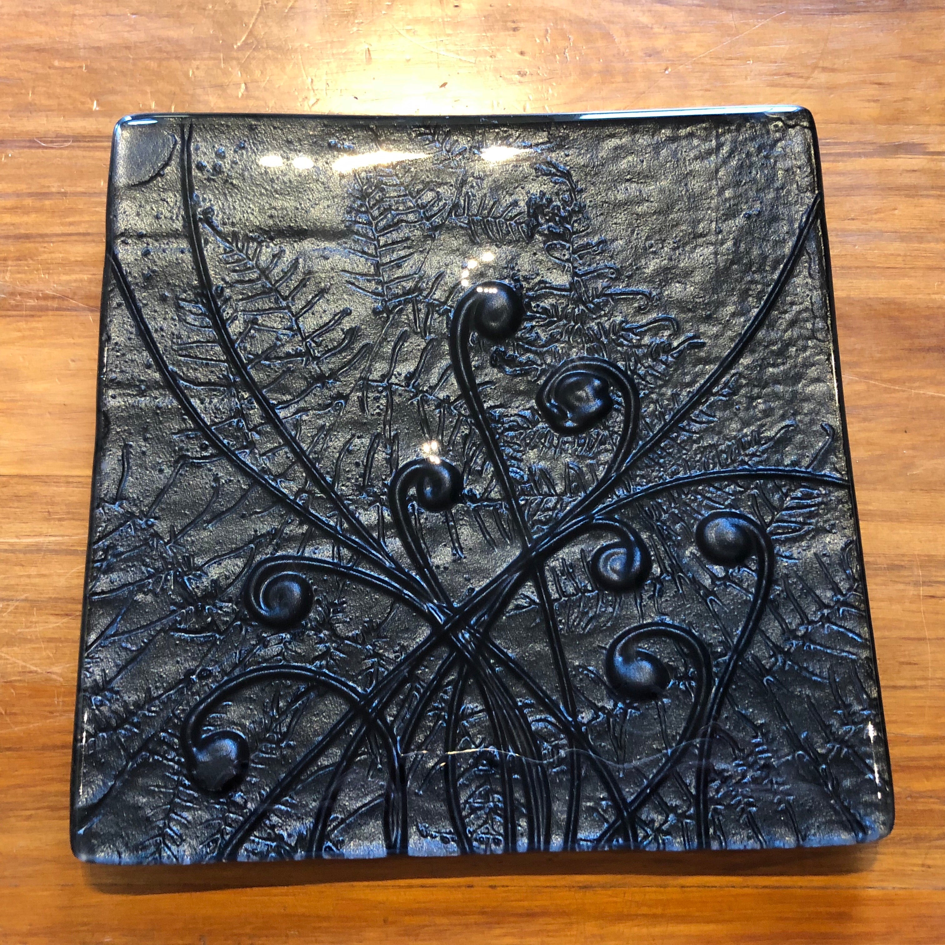 Koru & Fern - Square Platter