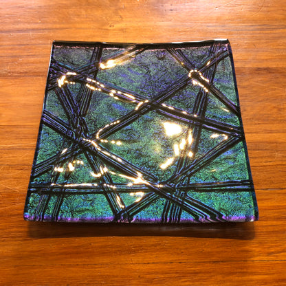 Paua/Kaleidoscope Square - 30cm