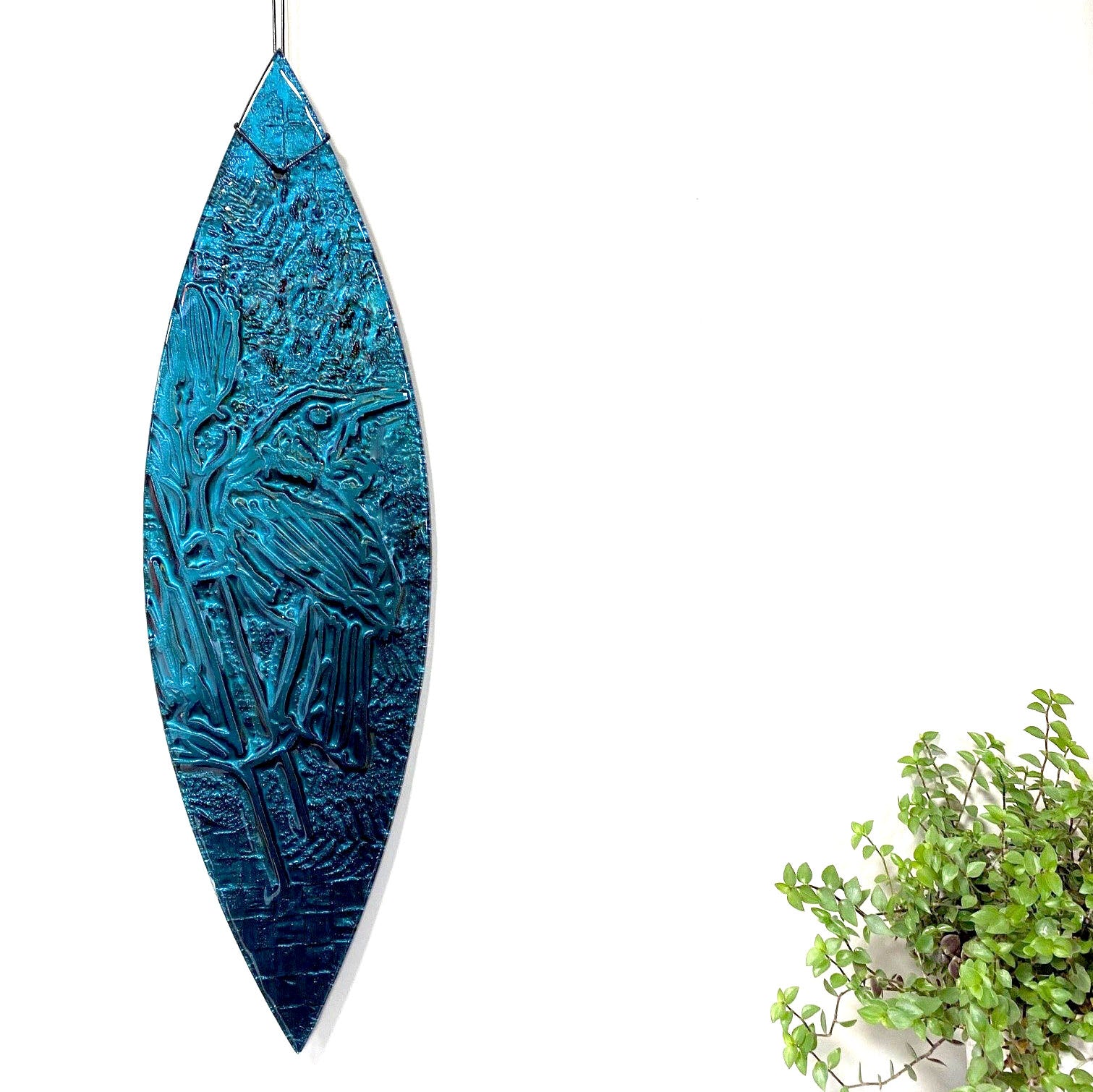 Native Birds -  Wall Art - Single Colour - Large Waka