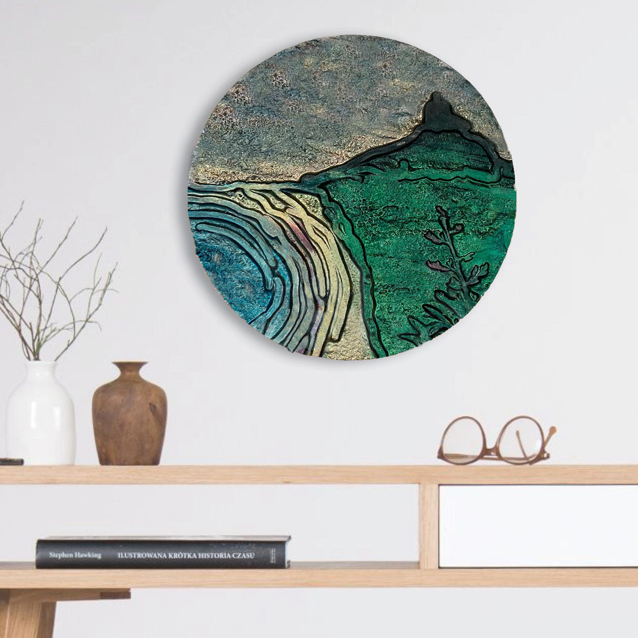 Mountains and landscape discs
