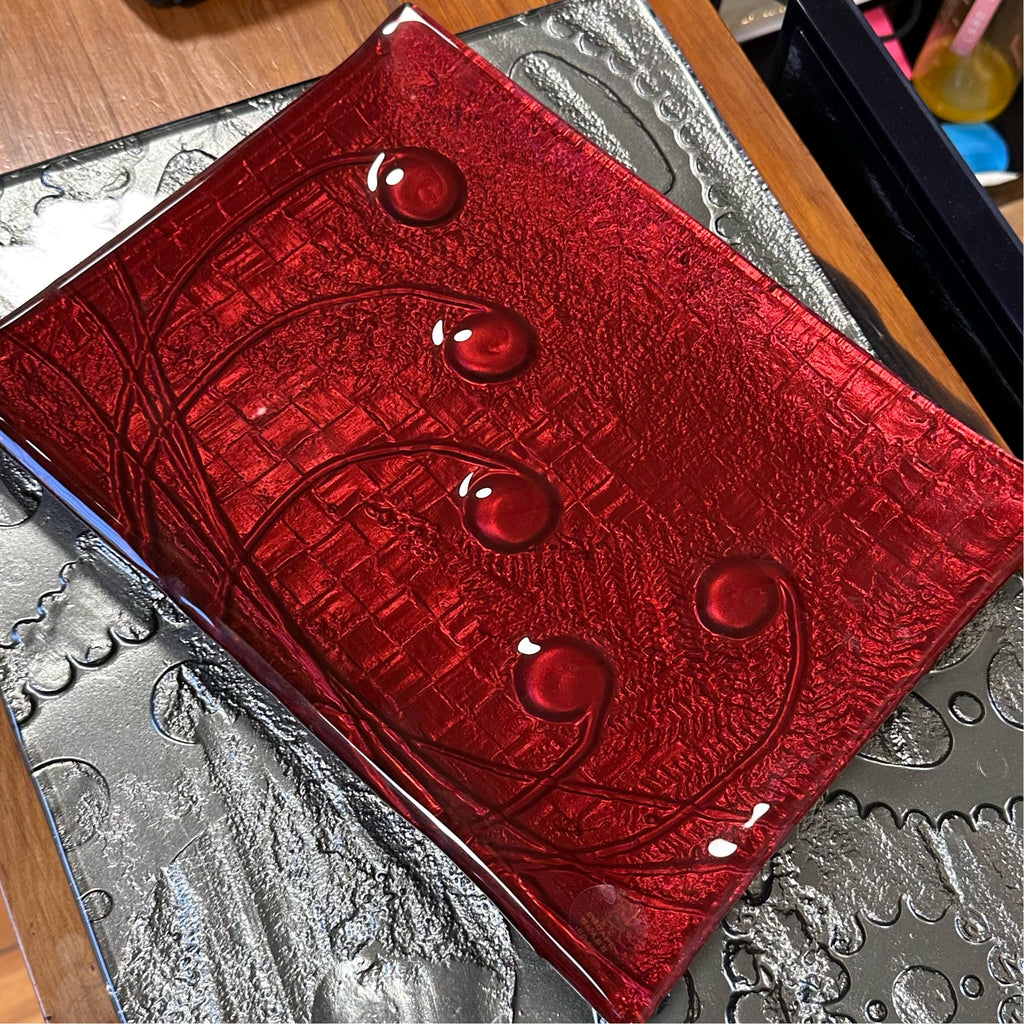 Rectangular Platter - Koru, Flax & Fern