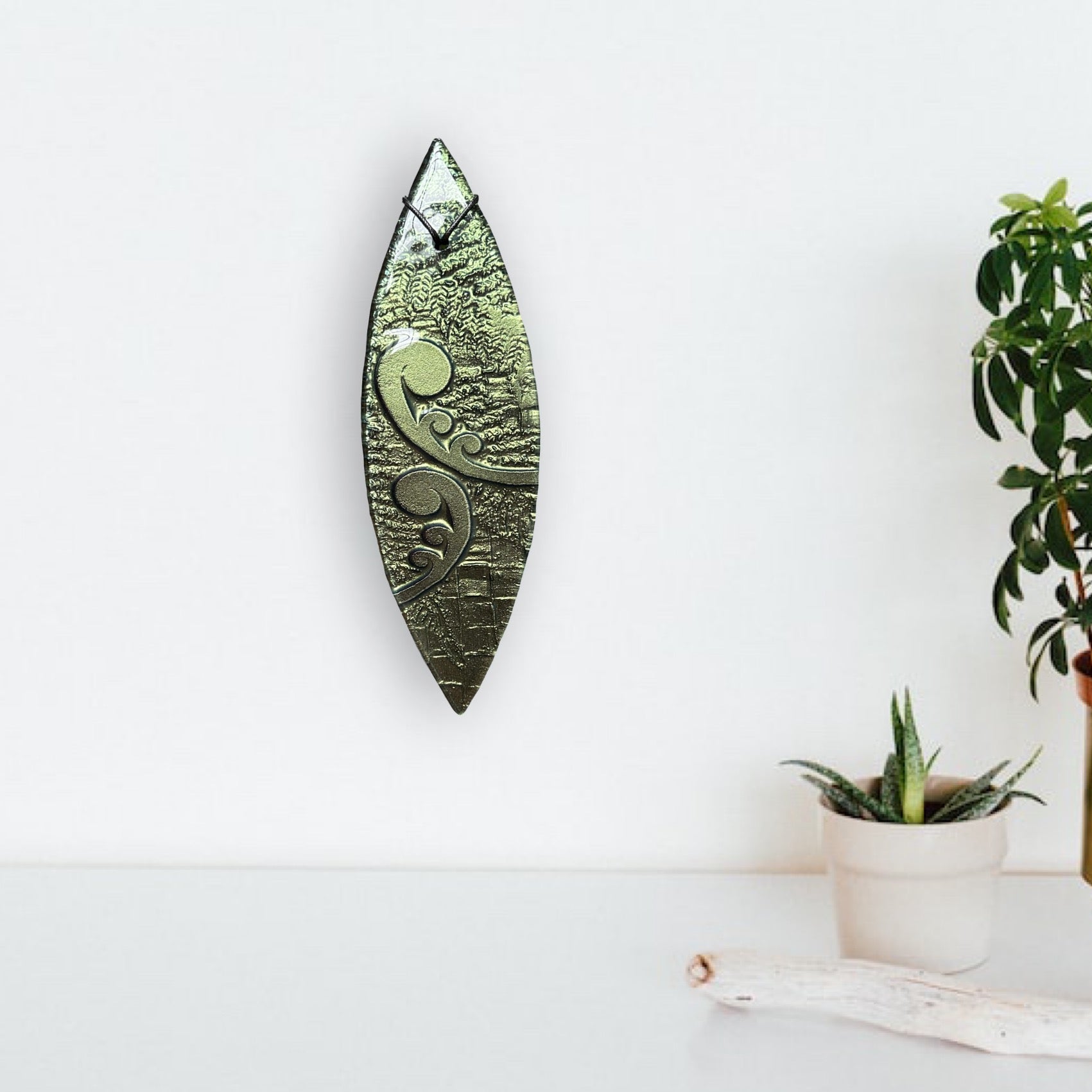 Koru - Wall Art - Medium Waka