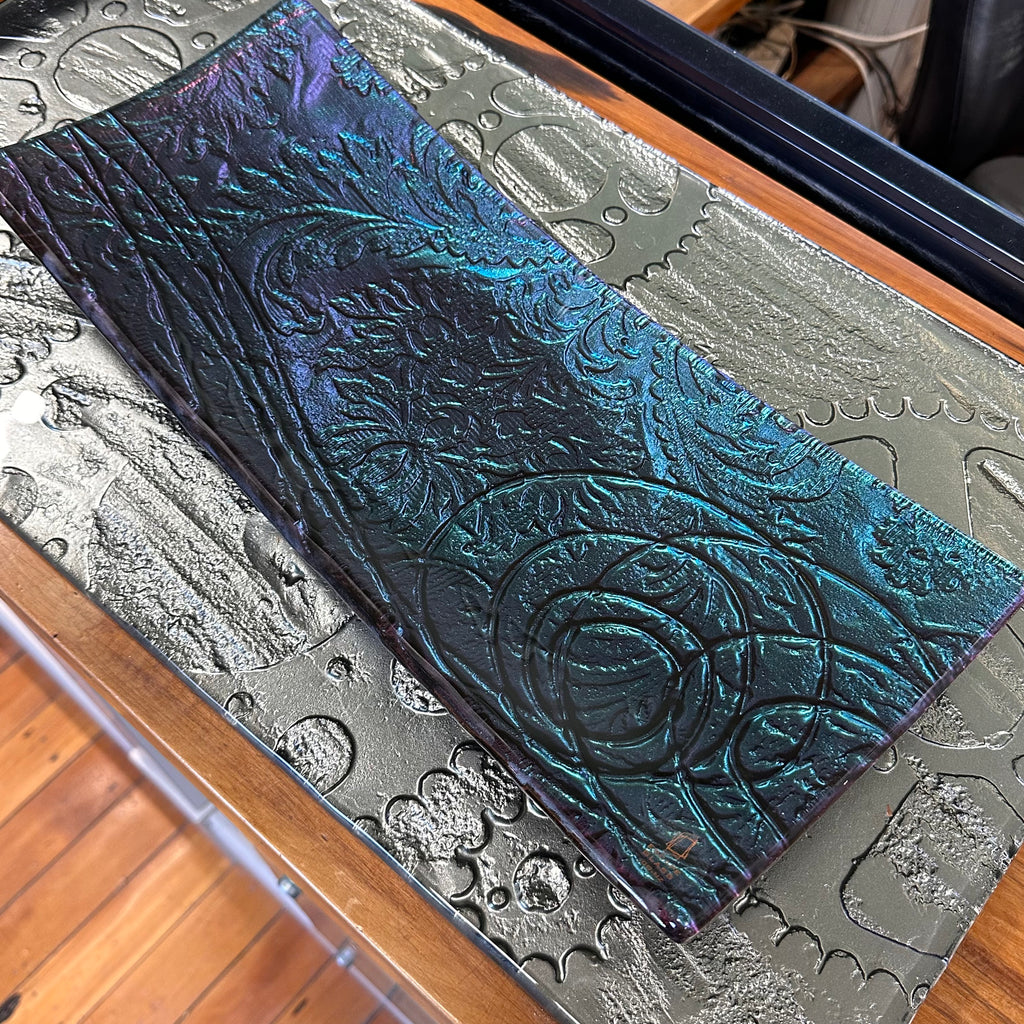 Night sky (teal/purple) - Long Tray
