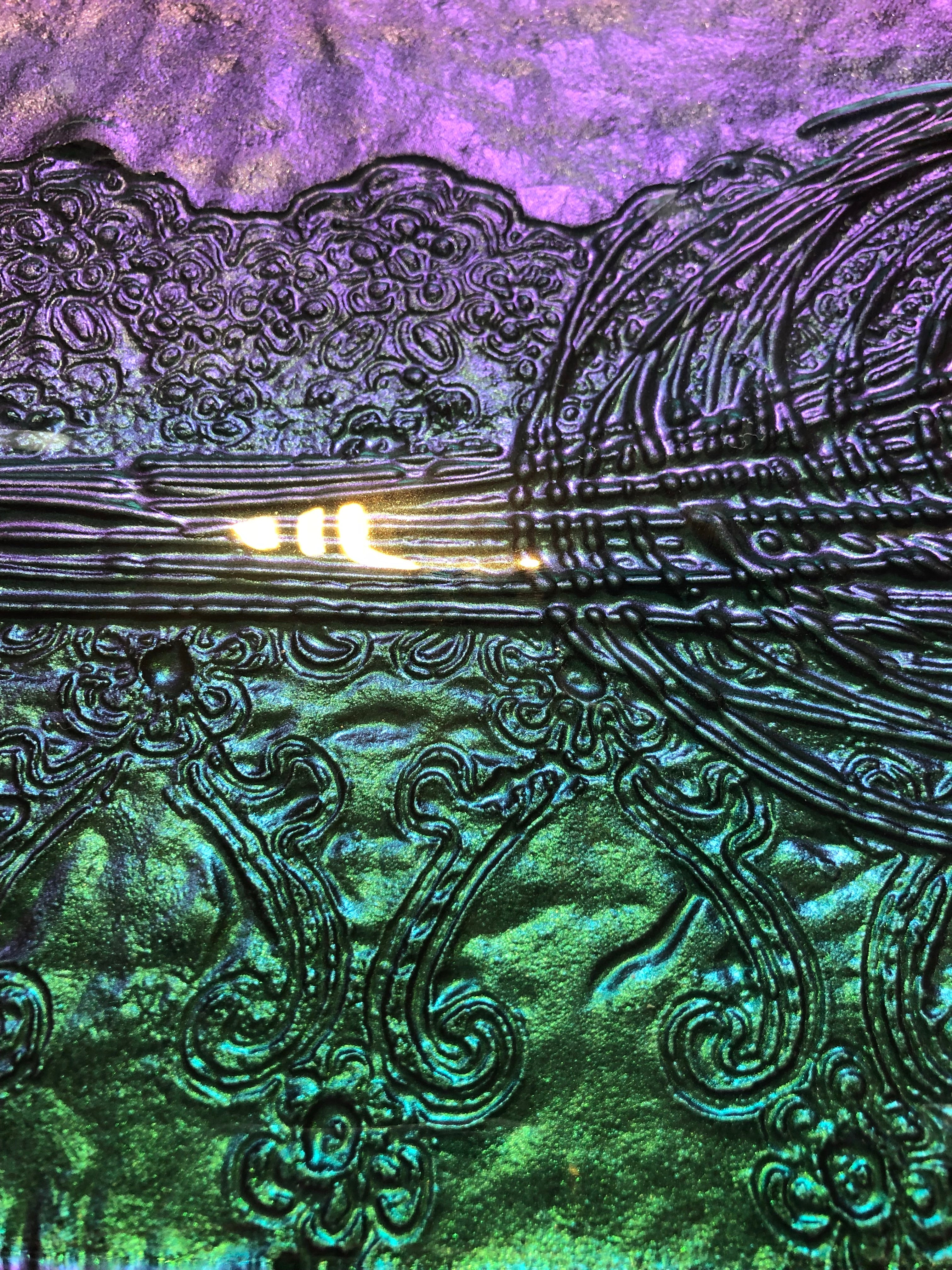 Kaleidoscope (Paua) Square - 20cm